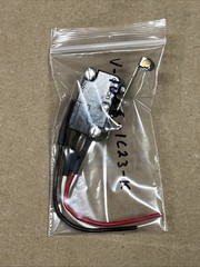 OMRON V-10G6-1023-K MICRO SWITCH ROLLER LEVER SPDT NO NC 10A 125/250V 1/3HP LEAD