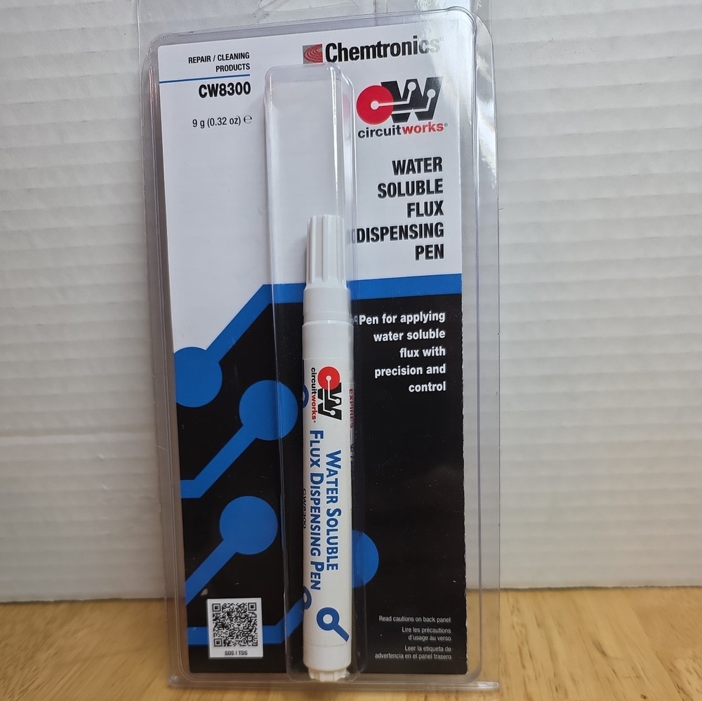 Chemtronics CW8300 Water Soluble Flux Dispensing Pen – 9g