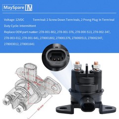 MaySpare Starter Solenoid Relay 12V Compatible with SeaDoo PWC 3D GS GSI GSX GTI