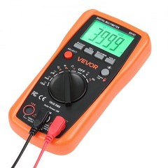 Digital Multimeter, 4000-Count TRMS DC/AC Voltmeter Current Tester, Auto-Rangin