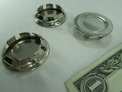 Lot 10 Stimpson 3/4″ Trade Size Electrical Box Knockout Hole Plugs Nickel 1.109″