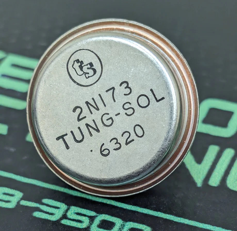 2N173 – TUNG-SOL – Germanium PNP Transistor Audio Power Amp