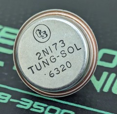 2N173 – TUNG-SOL – Germanium PNP Transistor Audio Power Amp