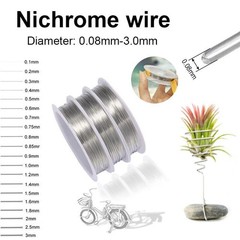 0.08mm ~ 3.0mm High Temp Wire Nichrome Heat Resistant Wire General Purpose Wire