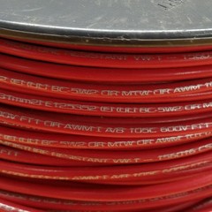 Coleman Cable 41102, 16(26/30)MTW Red Wire – NEW