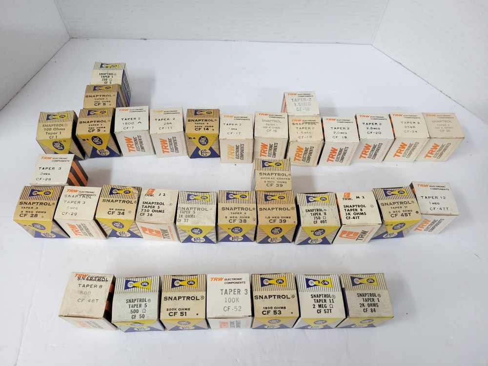 NOS Vintage CTS & TRW Brand Snaptrol Components *various numbers see list*