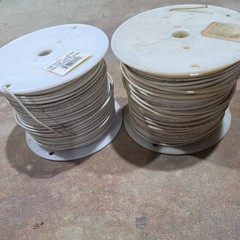 12 Gage Solid Copper Wire White – 2 Rolls X 250′ (500 Feet Total)