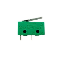DONGHAI DH KW4-3Z-3 2-Pin Lever Micro Switch Normally Open (US Stock) 2 Pcs