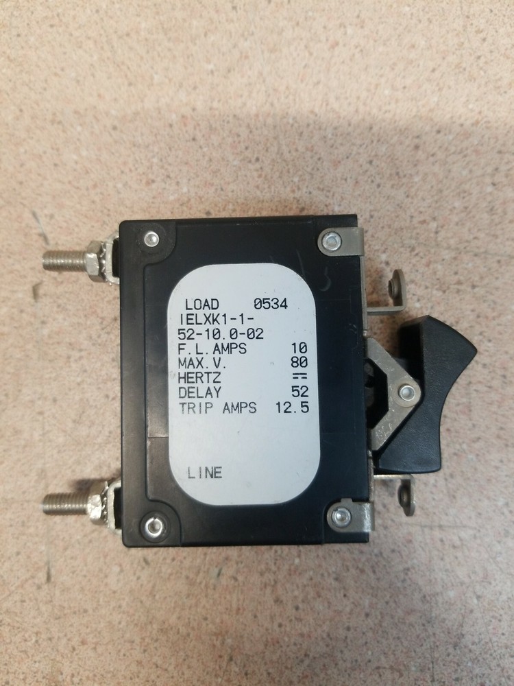 Airpax IELXK1-1-52-10.0-02 Circuit Breaker