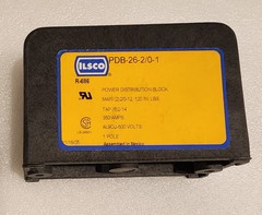 Ilsco PDB-26-2/0-1, 12 to 2/0, 14 to 2 AWG Secondary, Distribution Block, 1pc
