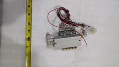 SMC SYJ314-5LZ SOLENOID VALVE (5) WITH SPECIAL CONNETOR WITH 5 PLACE MANIFOLD