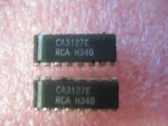 CA3127E IC HIGH FREQUENCY NPN TRANSISTOR ARRAY 16-PIN DIP (LOT OF 2)