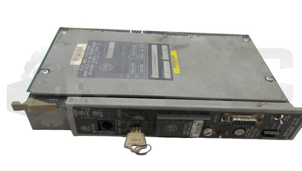 ALLEN BRADLEY 1772-LXP /C MINI-PLC-2/16 PROCESSOR W/PWR SUPPLY *READ*