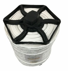 Perfect Vision Enviroreel, 1kft 6 series SC Dual Shield 60% White FR-PVC 17AWG