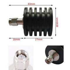 RF Coaxial Dummy Load SMA Type Male Connector Termination 5W 50Ω DC-3GHz