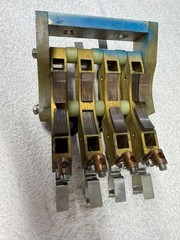 slip ring, industrial, 4 pole, 4” dia. rotor, 4-14 awg lugs
