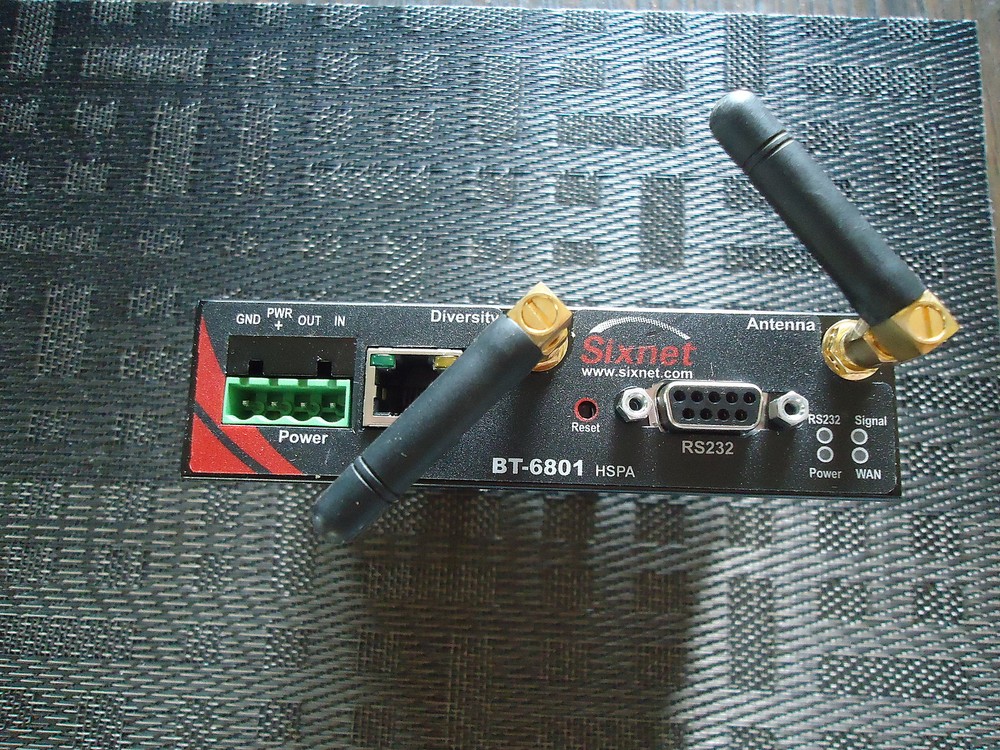 Sixnet model# BT-6801 HSPA, Part# BT-6801-GE. Made in Canada(#3034)