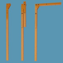 Manual Winch Hoist Lifting Tool Crane for Outside Air Conditioner Installation