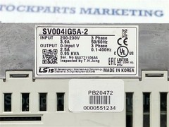 LS Electric SV004IG5A-2 SV004IG5A2 Inverter 200-230V 3Phase 3.9A 50/60Hz