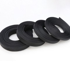 1-100mm Black TIGHT Braided PET Expandable Sleeving Cable Wire Sheath Mesh Tube