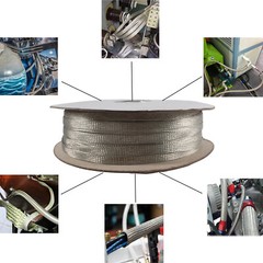 Tinned Copper Braided Cable Sleeves for Cover Wire Electrical Signal Screen Lot