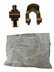 NEW CPI Ground Grid Connector 900101 250 MCM 4/0 STR 5/8″ Rod 1/2″ Rod Burndy