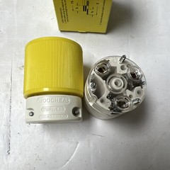 WOODHEAD 2947 TURNEX CONNECTOR NEMA L5-30R 29T47YL 30A 125v