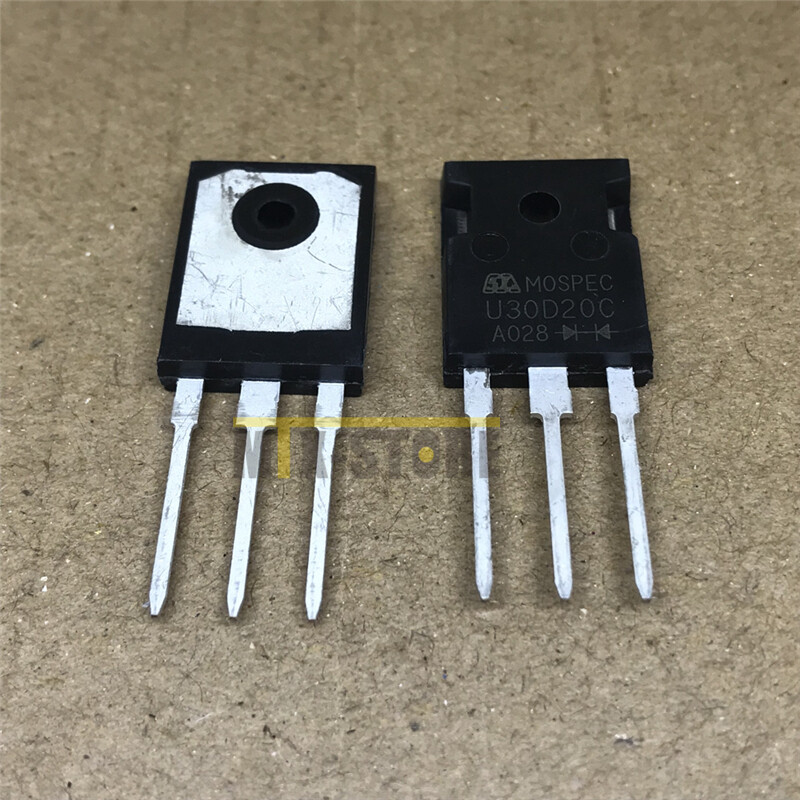 5PCS U30D20C New Best TO-3P 30A GLASS PASSIVATED DUAL S
