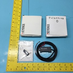 2 KEYENCE FS2-62 Photoelectric Sensor, 144170