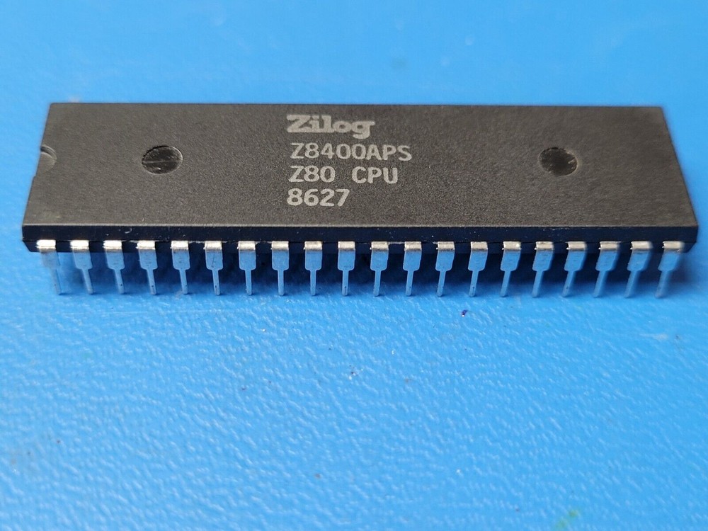 (1 PC) Z8400APS(Z80A-CPU) (Z80-CPU) ZILOG Microprocessor 8-Bit 4MHz NMOS PDIP40
