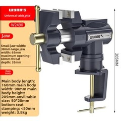 Table ViseIndustrial Grade Table Vise Universal Dual Head Table Vise