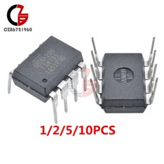 1/2/5/10PCS ATTINY85-20PU IC MCU 8BIT 8KB FLASH 8DIP 85-20PU in DIL housing