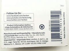 Lot of 3 Leviton 26115 Ivory Dimmer Knobs Fits .25″ Diameter “D” Shaped Shaft