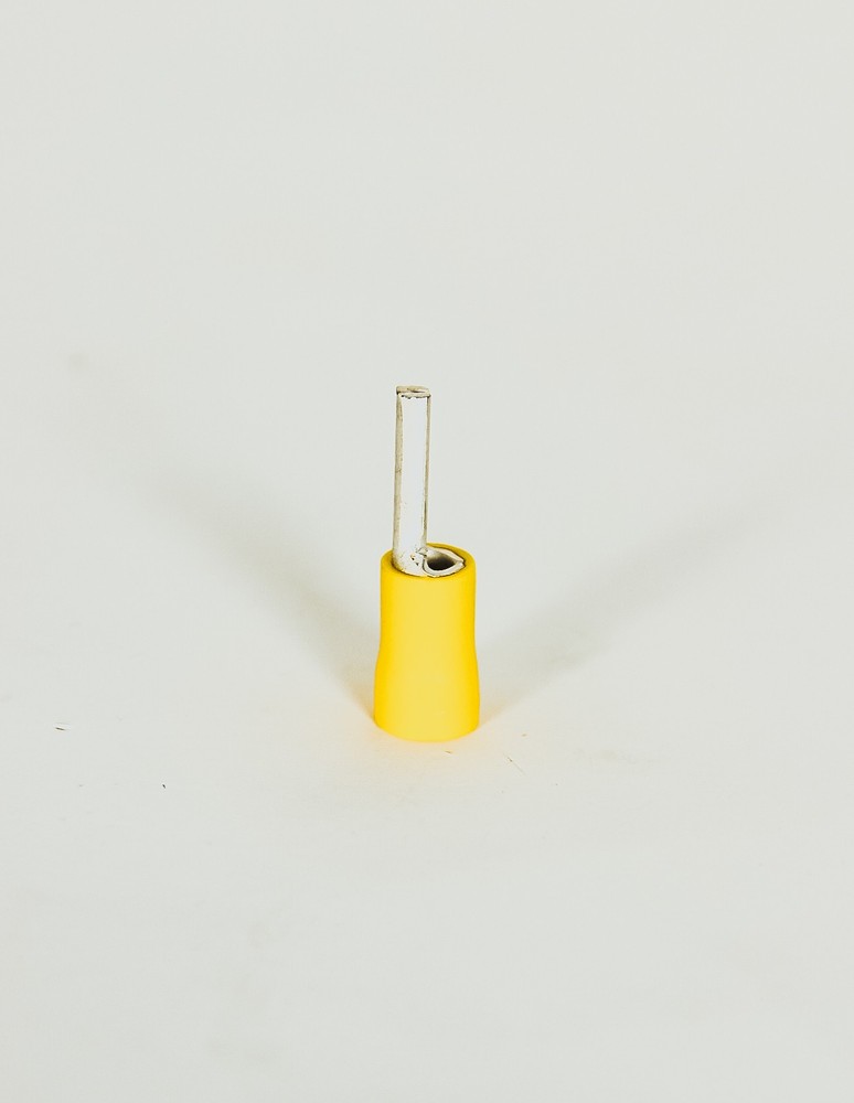 12-10 Awg Vinyl Insulated Pin Terminal (100/Pkg)