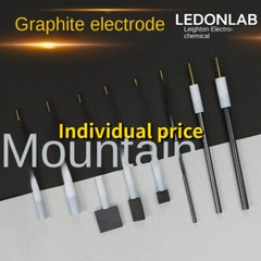 3pc Graphite rod electrode graphite sheet against electrode graphite disk