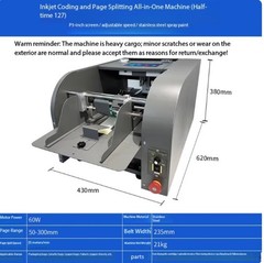 Automatic Ink Roller Marking Machine Label Packaging Printing and Coding Machine