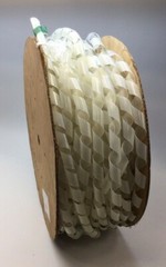 Panduit T100N-C Used Spiral Wrap 1In (25.4mm)X100Ft (30.5M) Nylon Natural Color