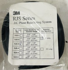 3M NO.7622-T-110-3-RJS COLD SHRINK QT-III 3/C TERMINATION KIT5-15 KV