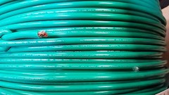 MTW 8 GAUGE AWG GREEN 19 STRANDS COPPER GROUND PRIMARY WIRE 80 FT SPOOL USA VW-1