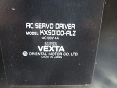 Oriental Motor Super Vexta KXSD100-ALZ AC Servo Driver, 112783