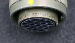 Amphenol Tuchel 19 Pin Connector 4820-12-163-9431 with Silver Plated Pins