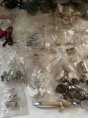 HUGE LOT OF ELECTRICAL PARTS, SUPPLIES, COMPONENTS VARIOUS ITEMS NEW AND USED