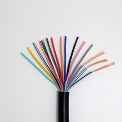 14/16/20 Core RVV Copper Cable Power Monitor Wire PVC Sheath 0.3/0.5/0.75-1.5mm²