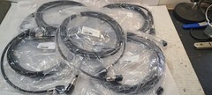 lot of 9 CAXT CXTD-WM23WF-3M, 3 Meter RET Control Cable