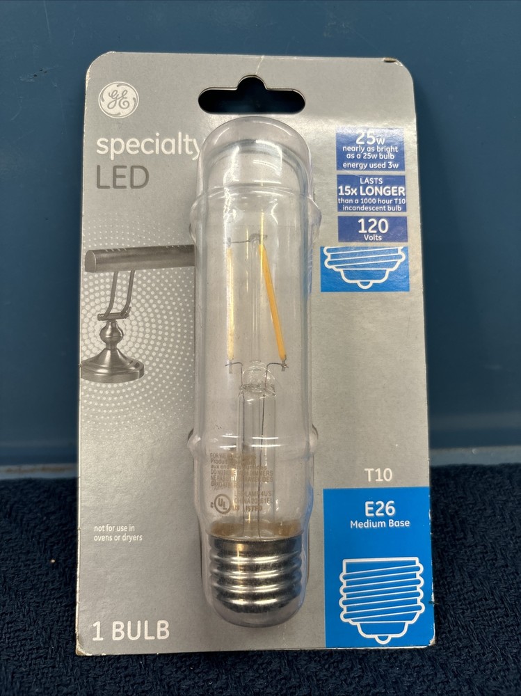 GE 25W 120 V T10 CLR LED Bulb 93129002