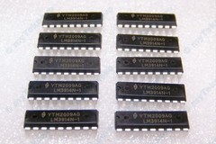 10x LM3914 IC LED Display Bargraph Driver + 100x 5mm LED Assorted Colors – USA