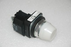 ALLEN BRADLEY 800T-PH16W WHITE PILOT LIGHT SERIES U 120V 50/60HZ NEW