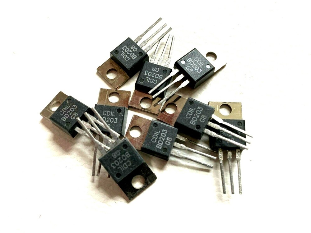 BD203 Transistor NPN 60v 8,0a 60w to220 LOT OF 25