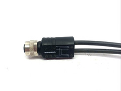 Escha YK-FK4M12-2AL-SSP3-0,3/0,3/S370 Splitter Y-Cable M12 to Dual M8, 8075852