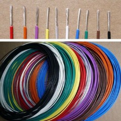 Multi-Strand PTFE Silver Plated Copper Wire Cable 14/16/18/19/20/22/24/26/30AWG
